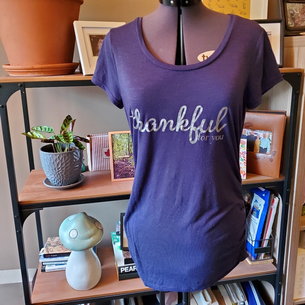 Motherhood Maternity Ruched Tee